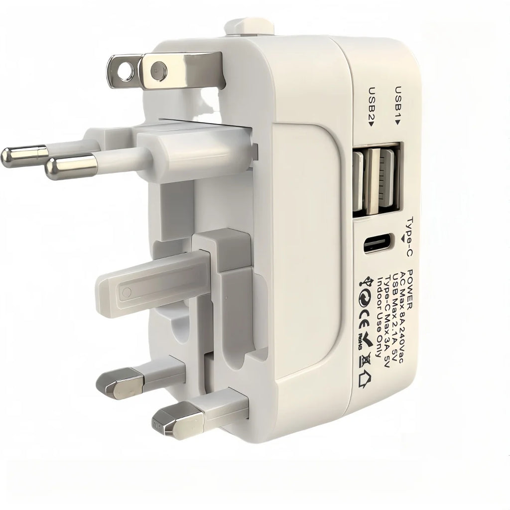 Universal Travel Adapter with USB