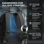 40L Expandable Travel Backpack