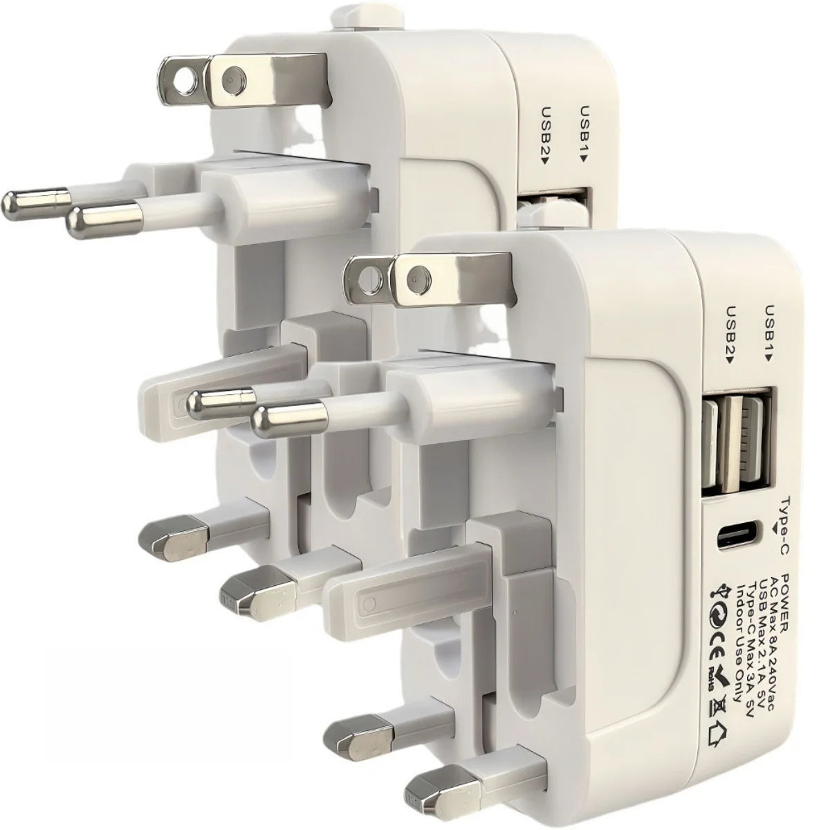 Universal Travel Adapter with USB