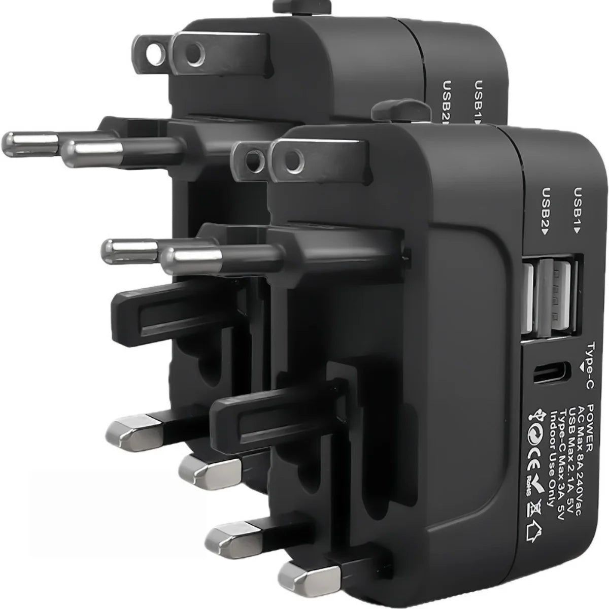 Universal Travel Adapter with USB