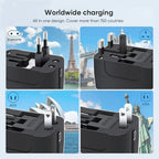 Universal Travel Adapter with USB
