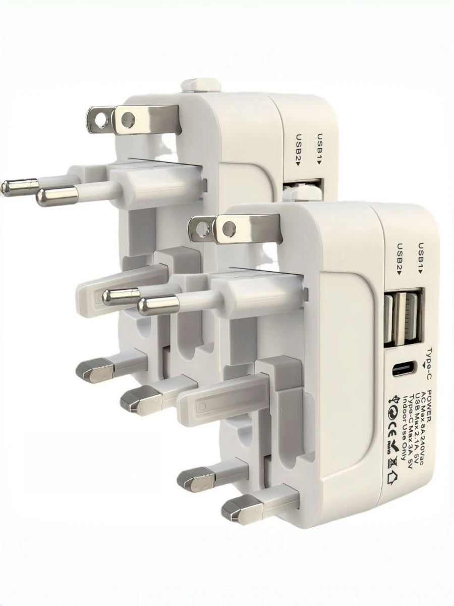 Universal Travel Adapter with USB