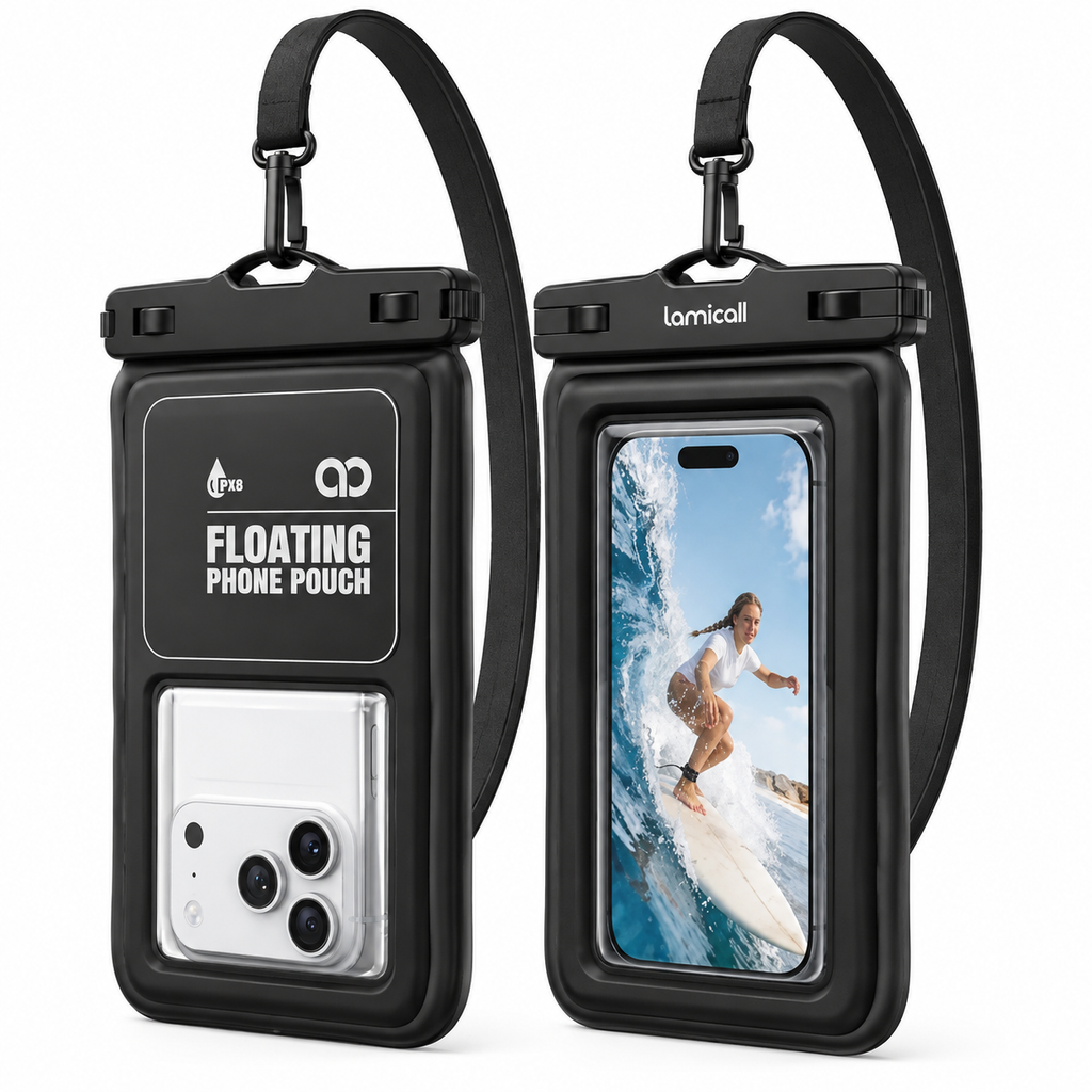 Floating Waterproof Phone Pouch (2-Pack)