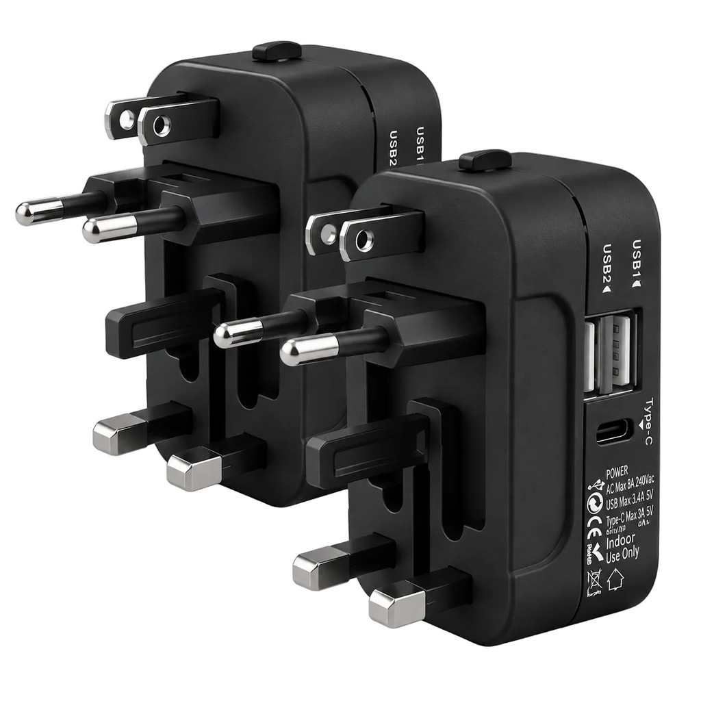 Universal Travel Adapter with USB