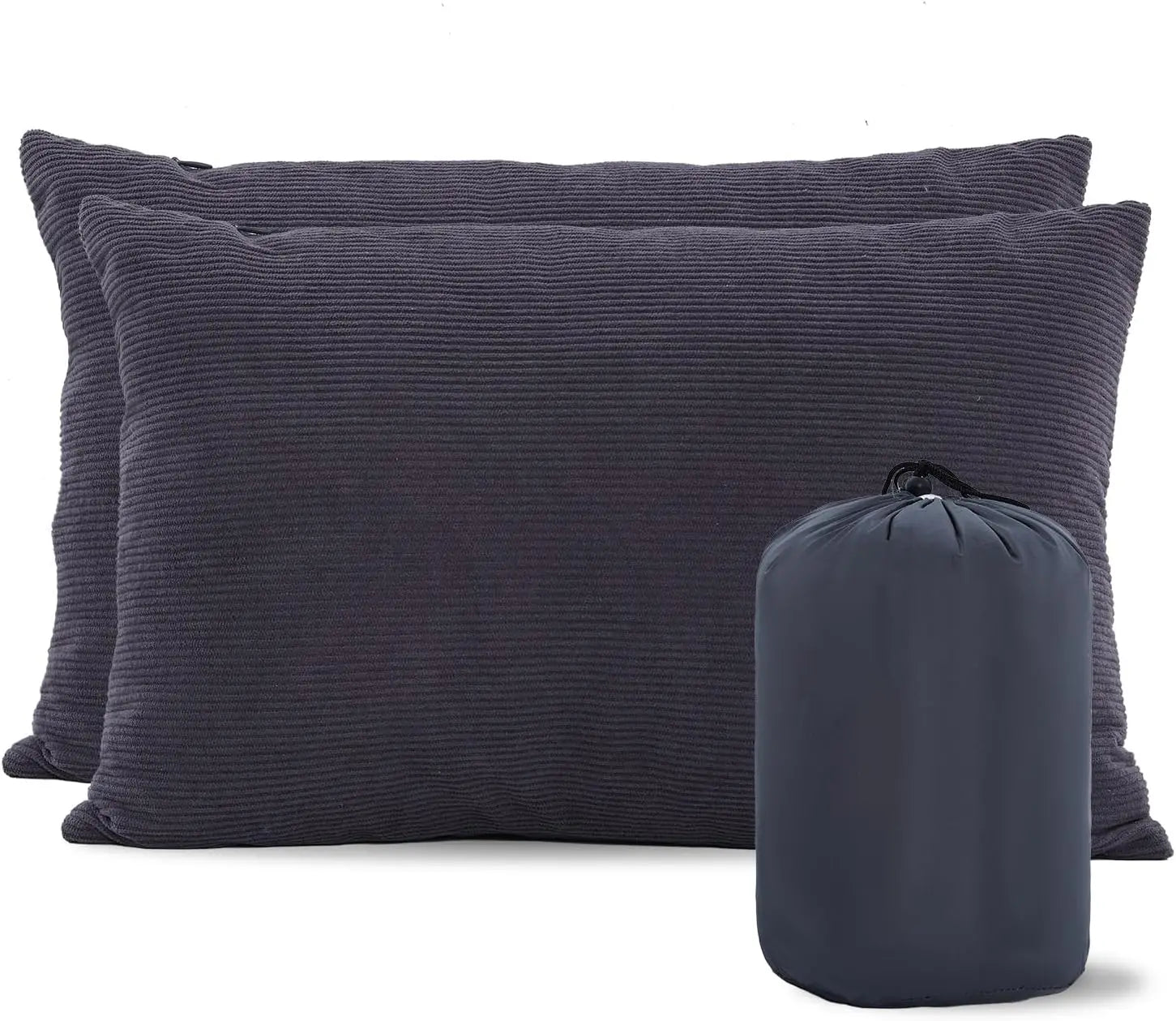 2 Pack Compressible Camp Pillows
