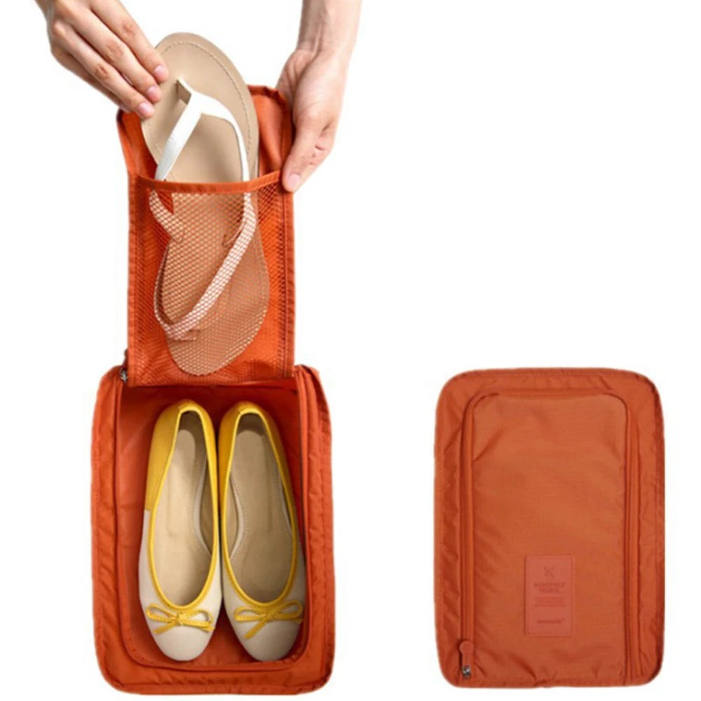 Foldable Travel Shoe Organizer