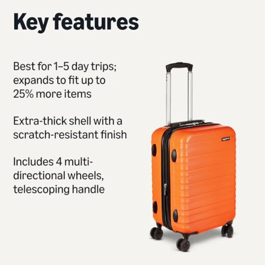 Expandable 21" Carry-On Suitcase