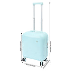 Carry-On Suitcase with USB & Cup Holder