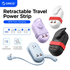 65W GaN Travel Power Strip