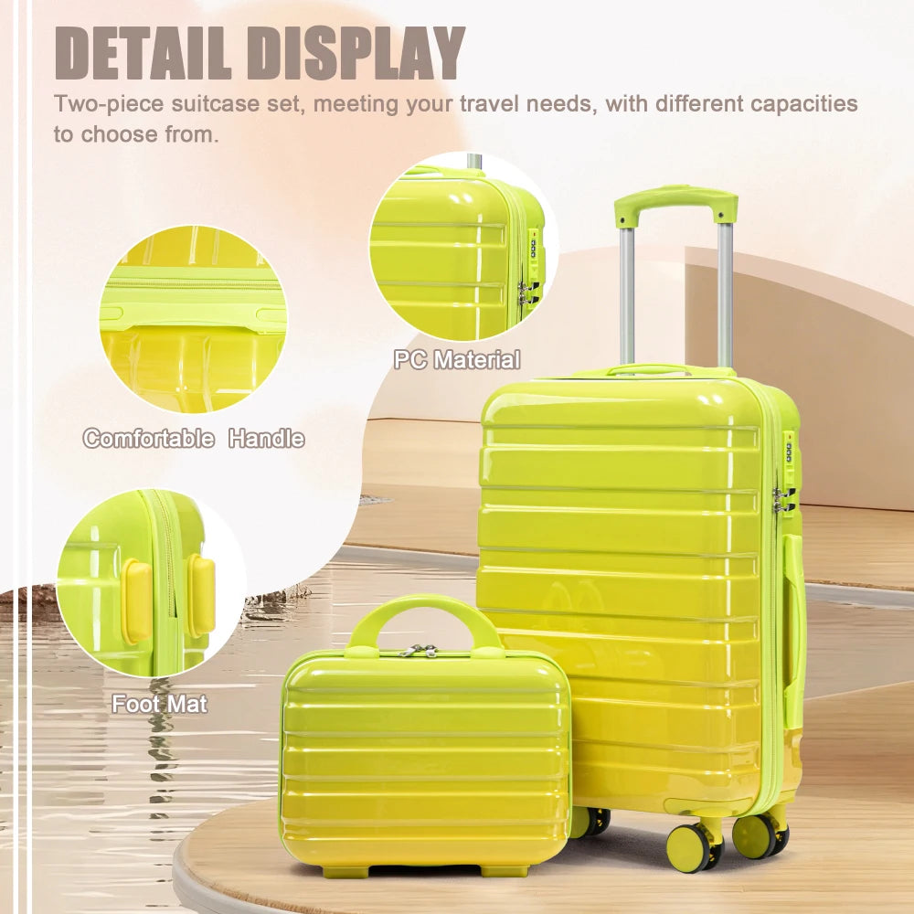 2-Piece Spinner Luggage Set