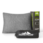 Shredded Memory Foam Travel Pillow