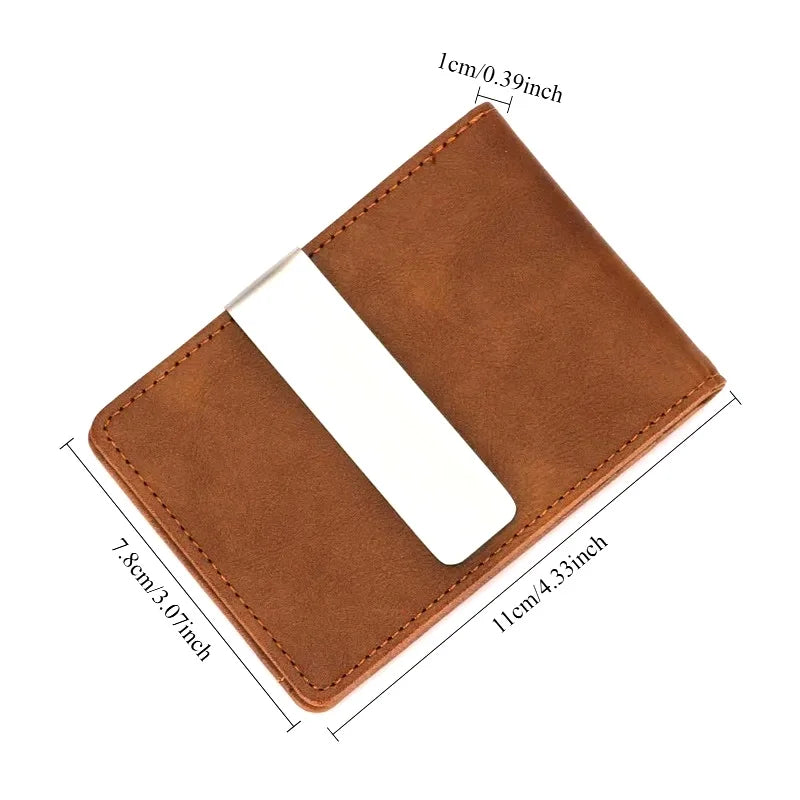 RFID Slim Wallet with Money Clip