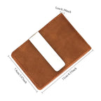 RFID Slim Wallet with Money Clip