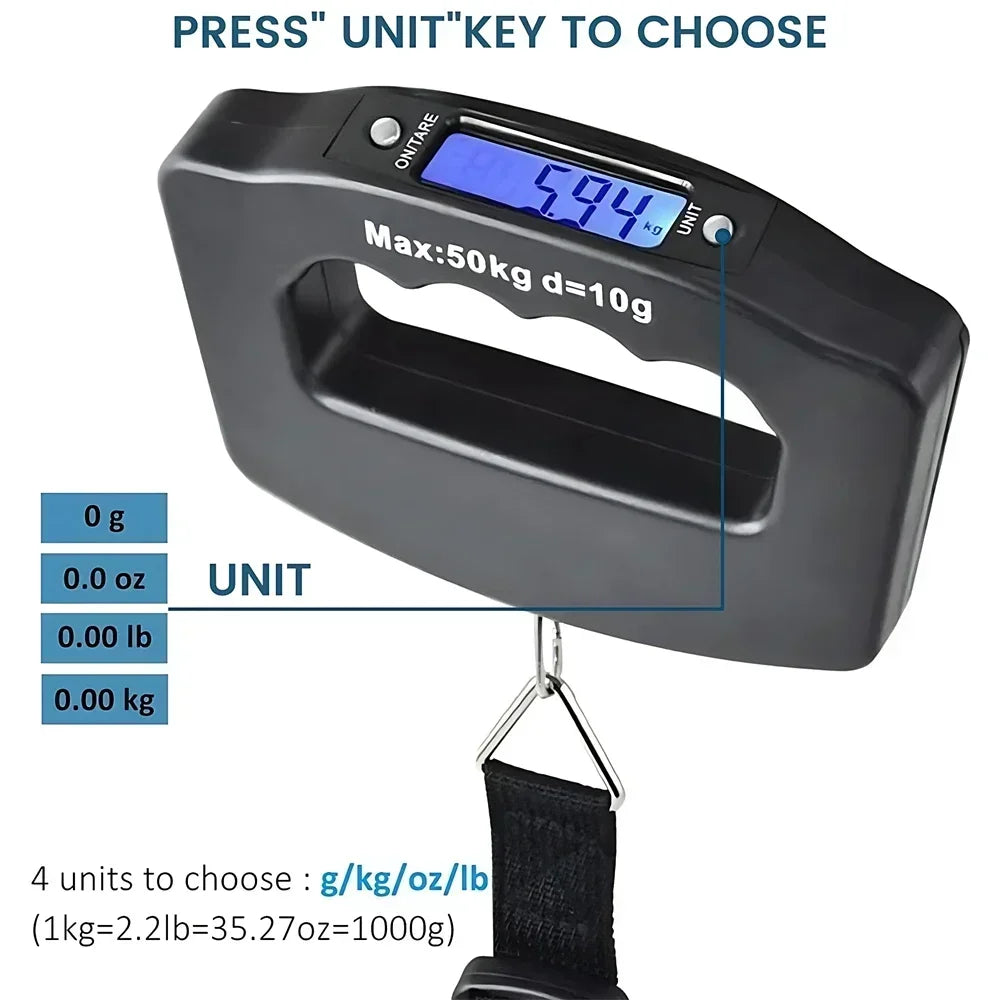 110lb Digital Luggage Scale