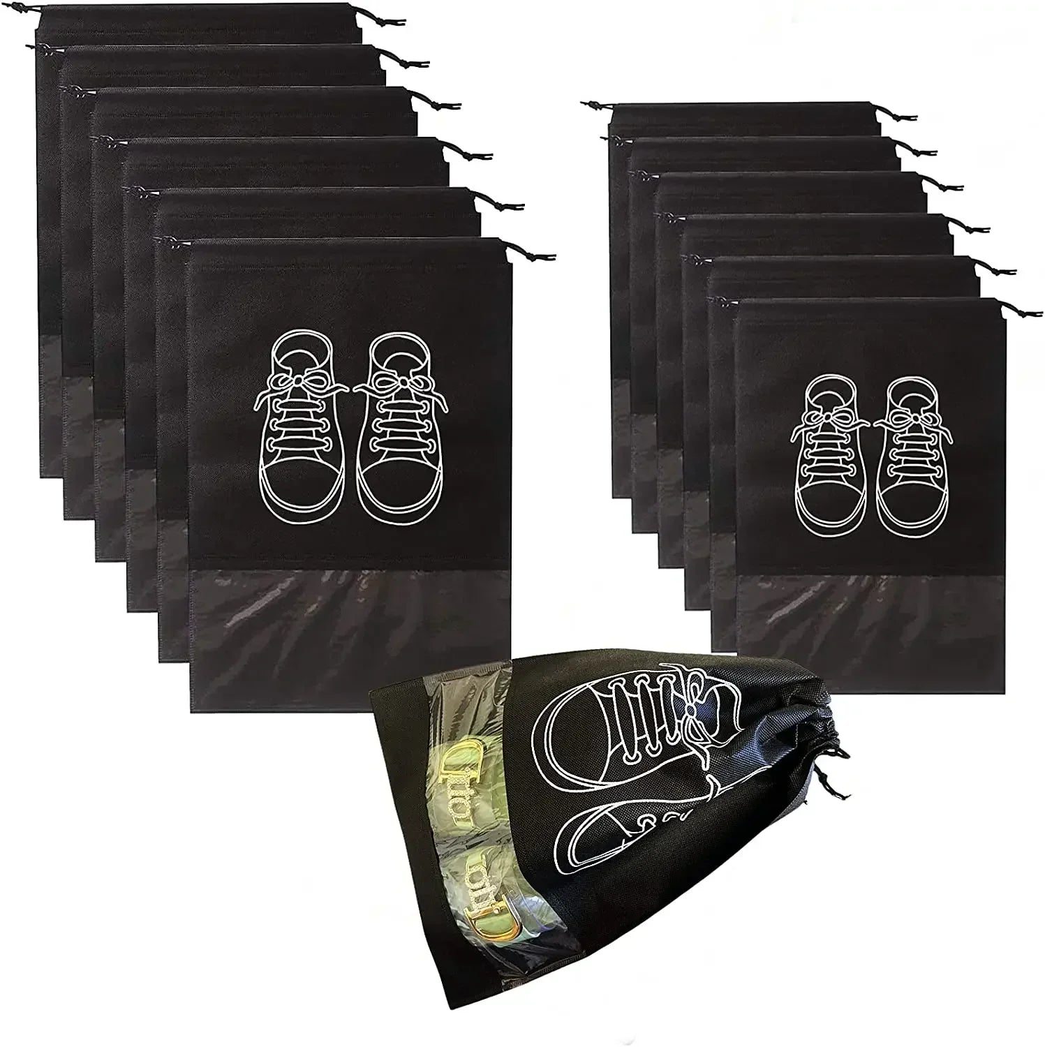 Travel Shoe Organizer Bags Set