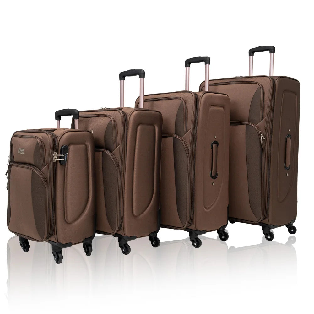 4PC Softside Expandable Luggage Set