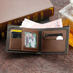 Slim Leather Coin Wallet