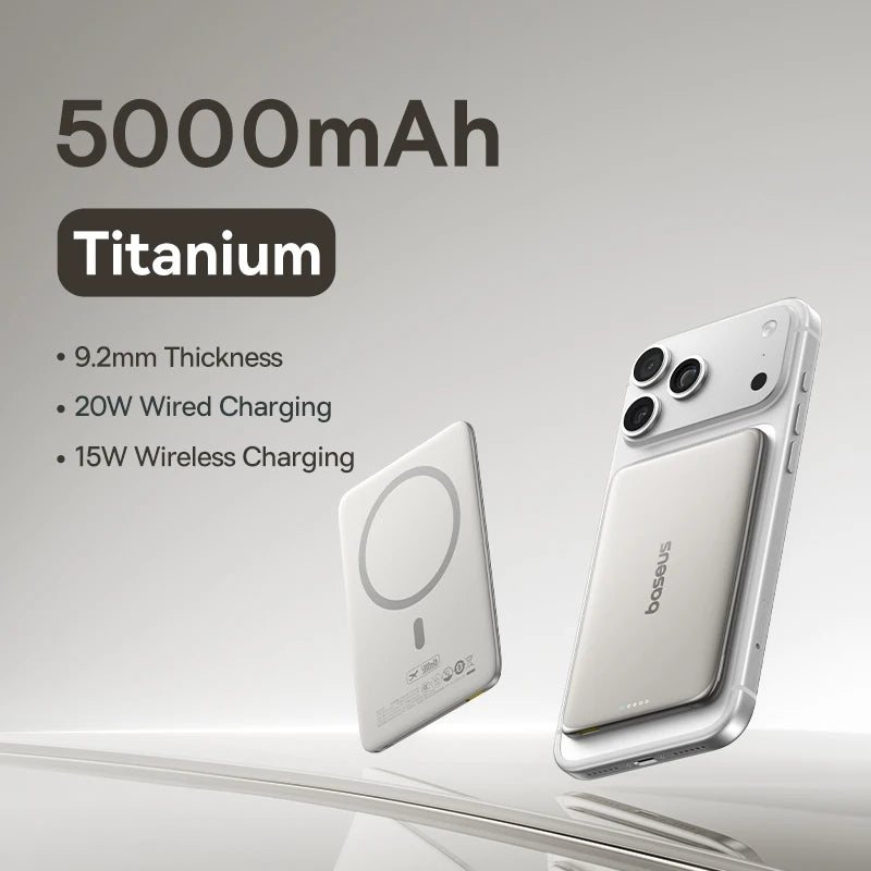 5000mAh Magnetic Power Bank