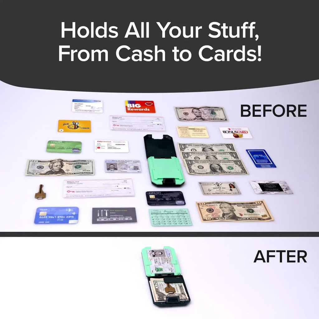RFID Wallet with Money Clip