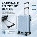 2-Piece Carry-On Luggage Set