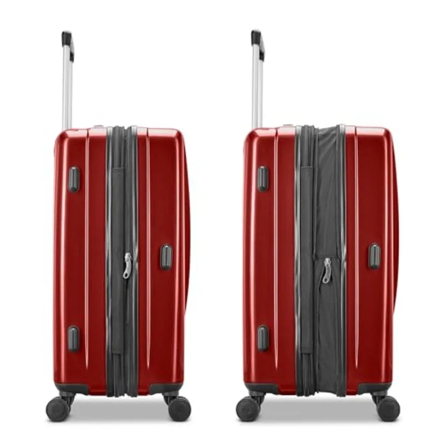 Winfield 2 Burgundy Spinner Luggage