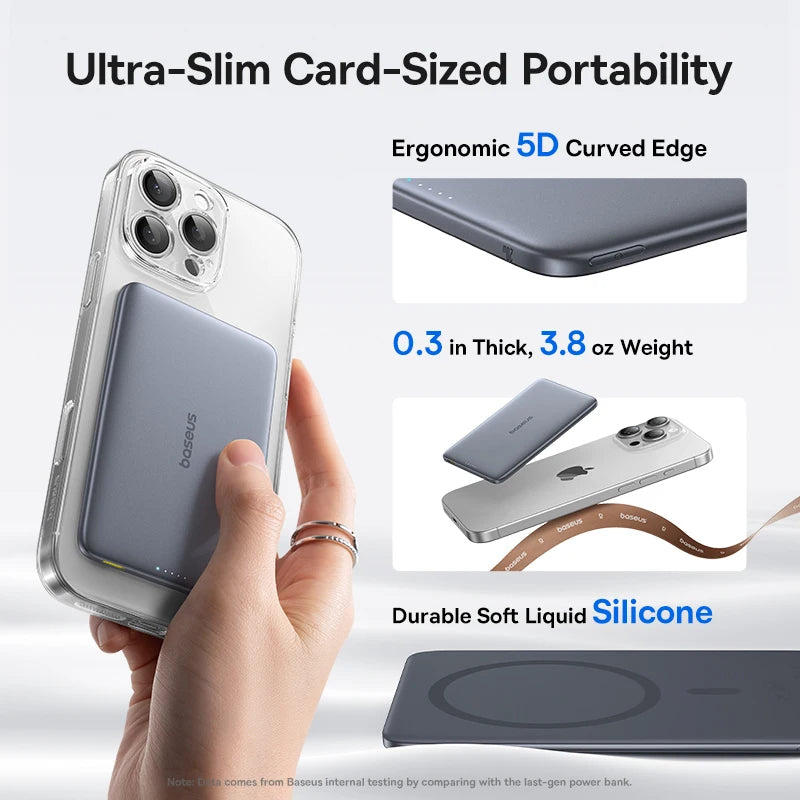 5000mAh Magnetic Power Bank