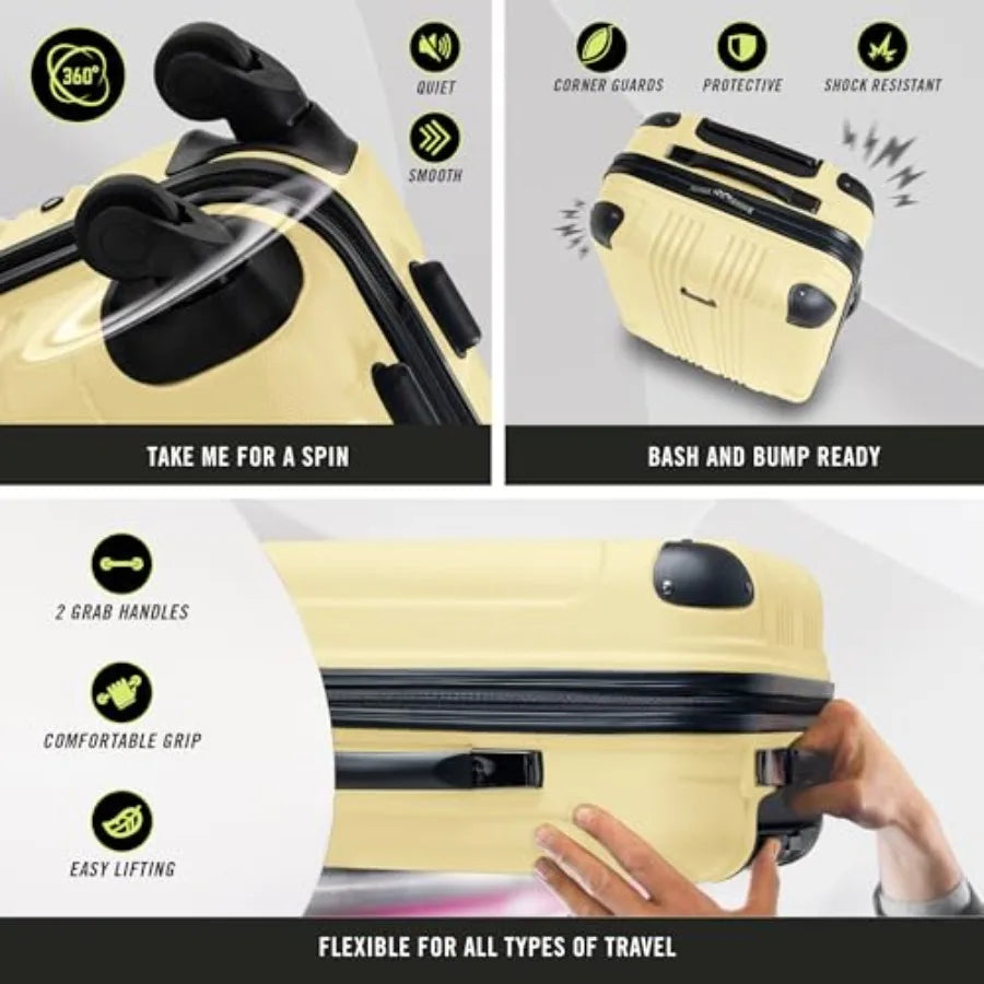 20" Hardside Carry-On Suitcase