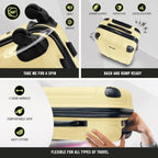 20" Hardside Carry-On Suitcase