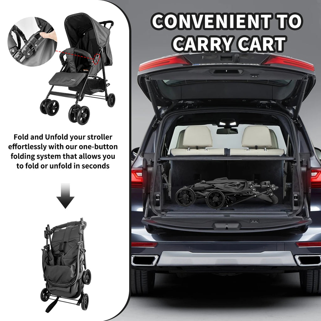 2-in-1 Baby Stroller Wagon