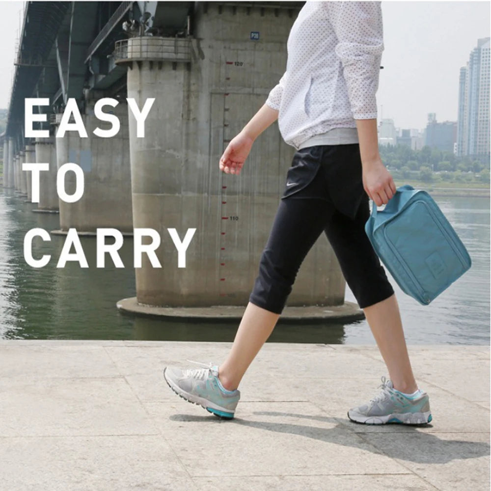 Foldable Travel Shoe Organizer