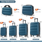 6PC ABS Hardshell Luggage Set