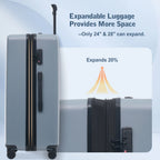 5PC Front Opening Luggage Set
