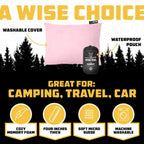 Memory Foam Camping Travel Pillow