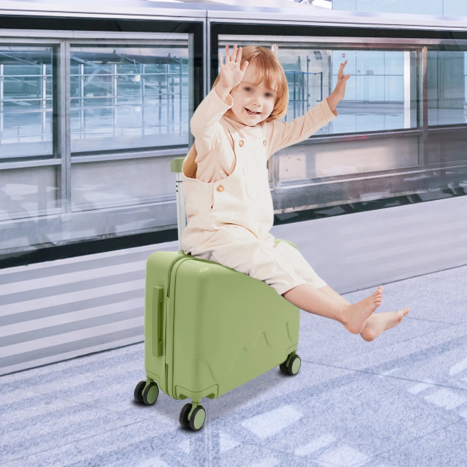 18" Kids Ride-On Suitcase