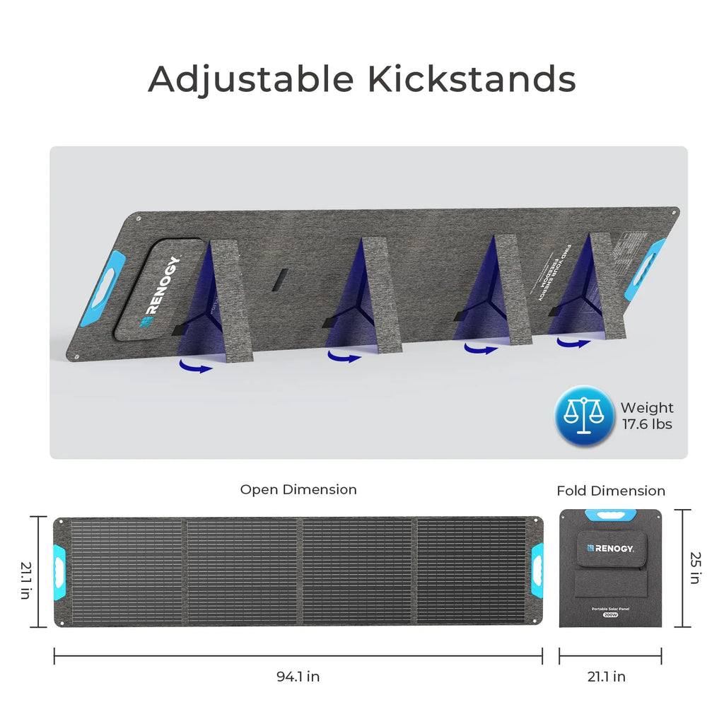 200W Foldable Solar Panel