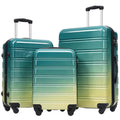 3PC Gradient Hardshell Luggage Set
