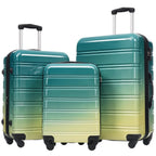 3PC Gradient Hardshell Luggage Set