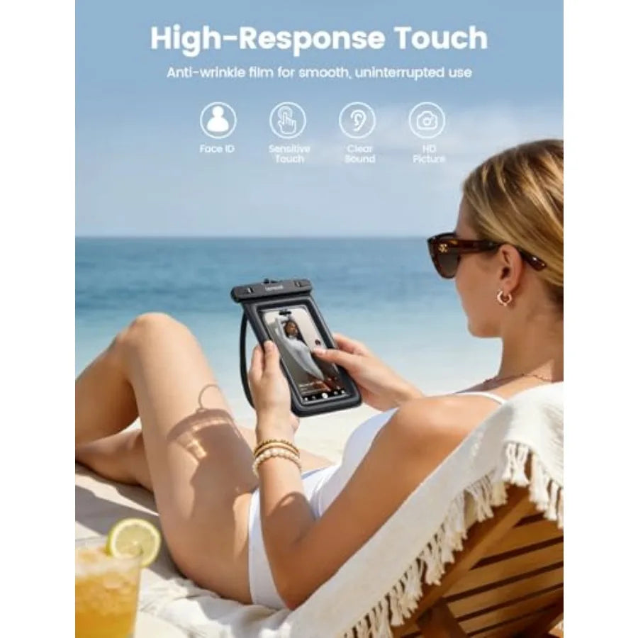 Floating Waterproof Phone Pouch (2-Pack)