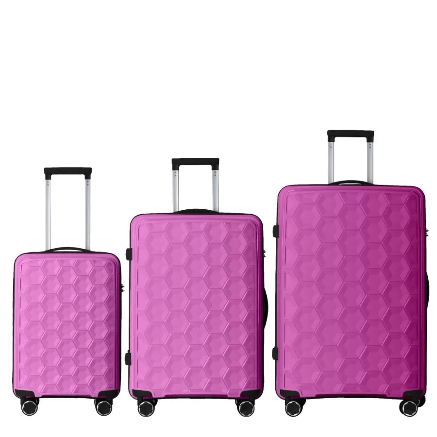 3PC Lightweight Travel Luggage Set