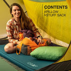 Plush Memory Foam Camping Pillow