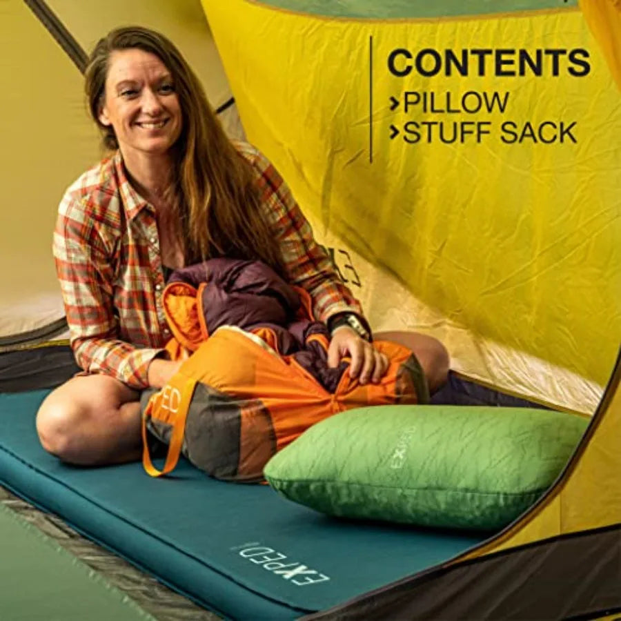 Plush Memory Foam Camping Pillow