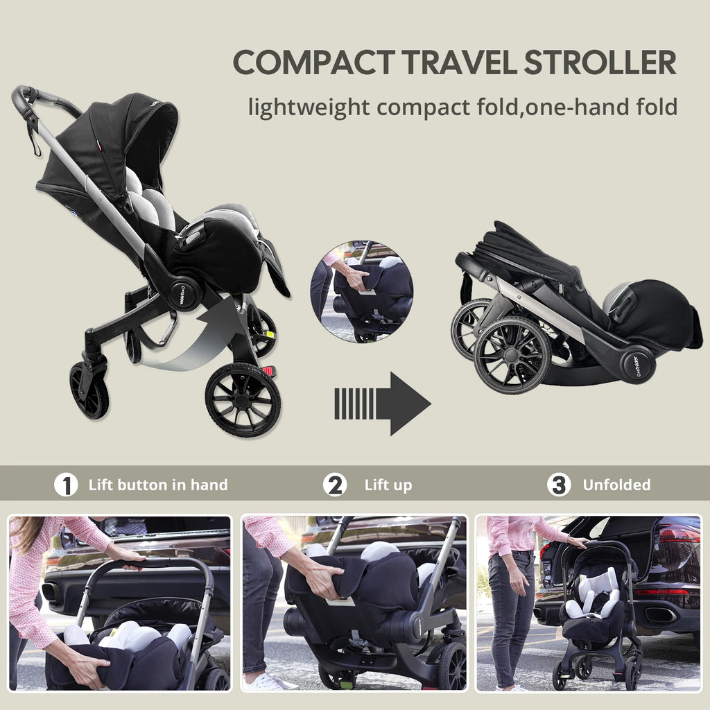 Foldable Baby Stroller Wagon
