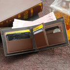 Slim Leather Coin Wallet