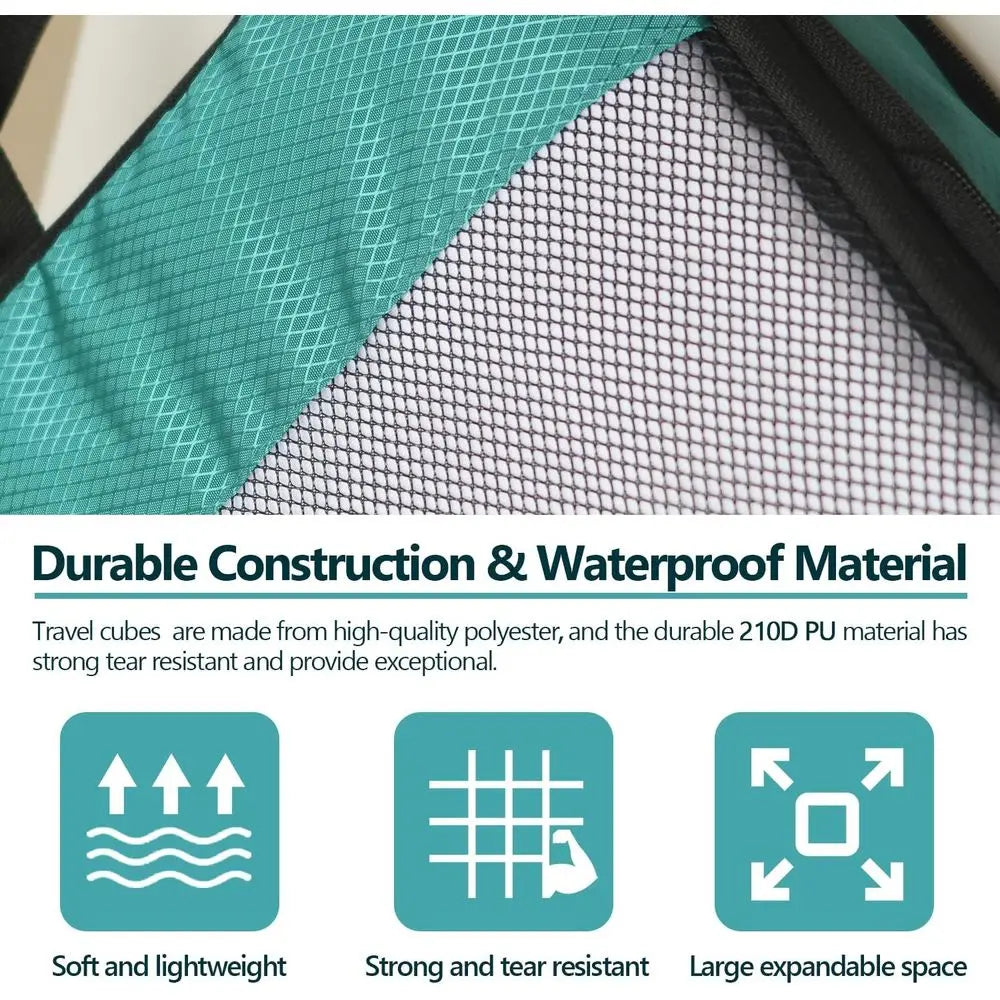 5-Piece Travel Packing Cubes