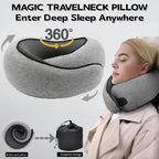U-Shaped Memory Foam Travel Pillow