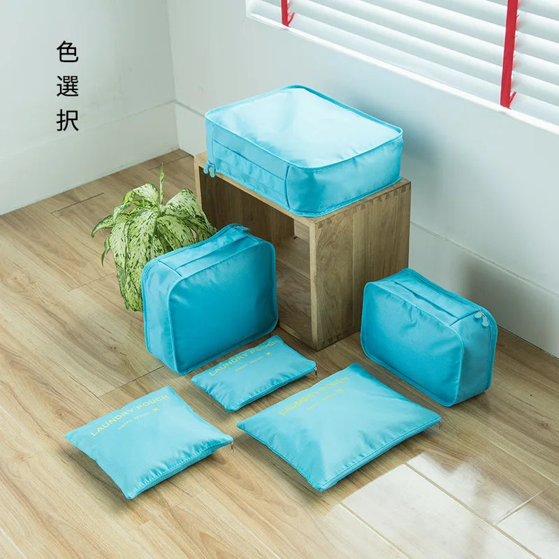 6-Piece Travel Organizer Set