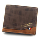 Slim Leather Coin Wallet