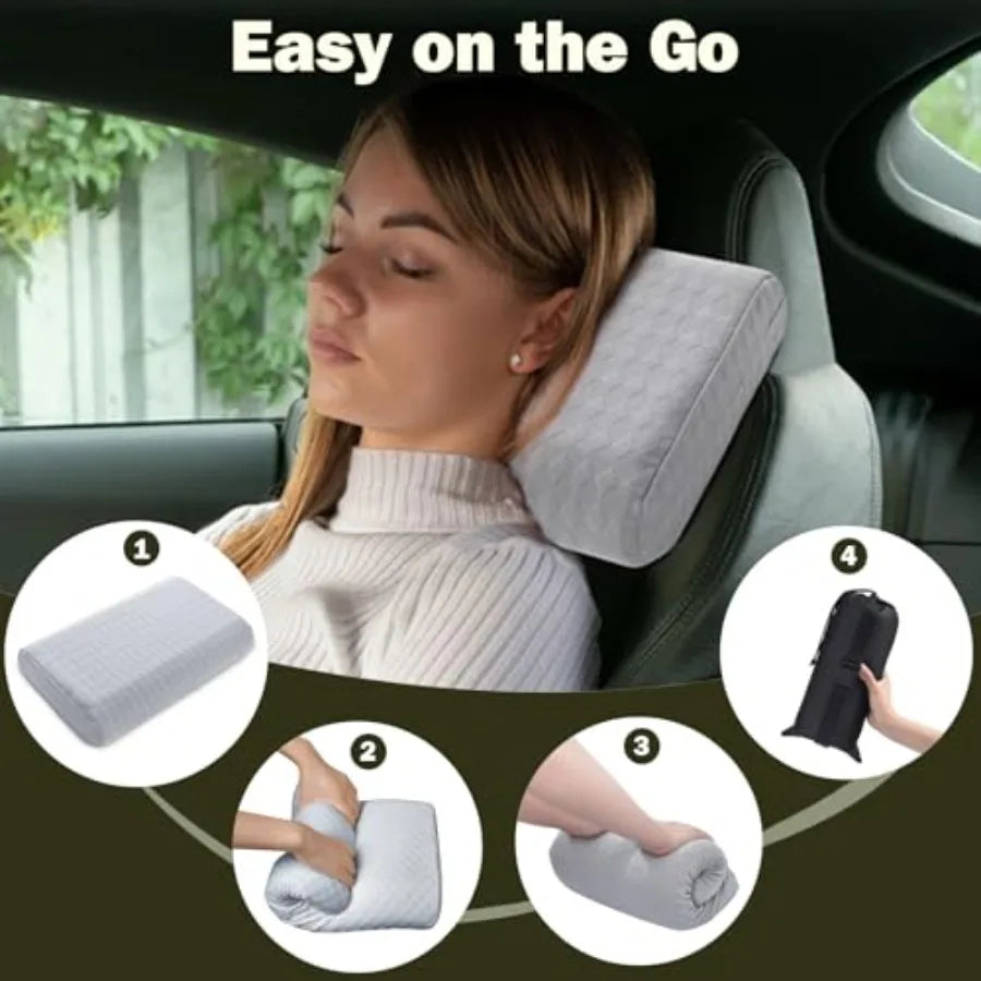 Memory Foam Travel Pillow