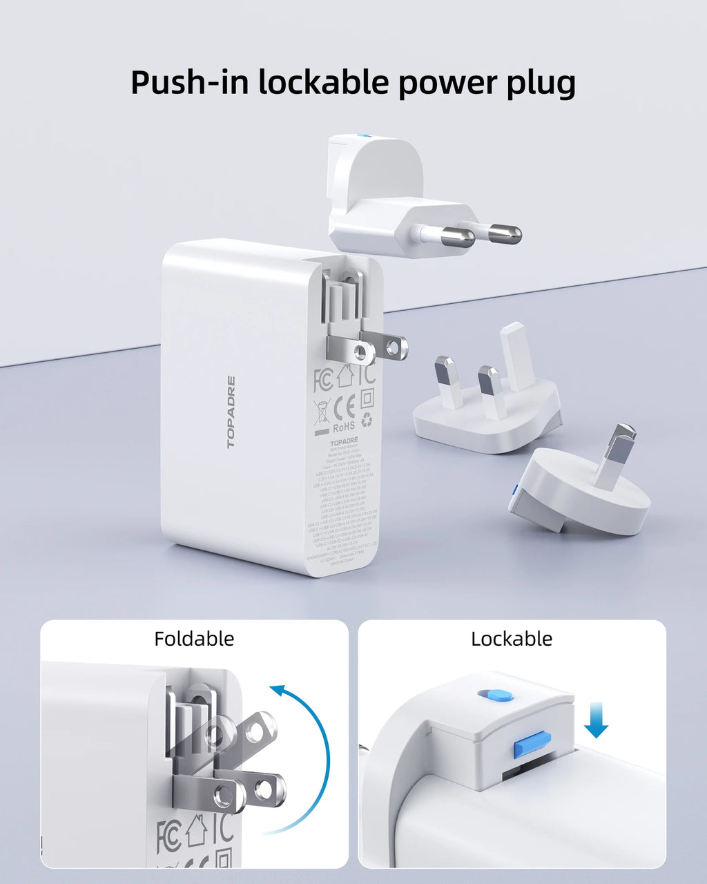 100W Universal Travel Charger