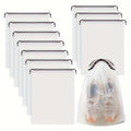 Transparent Drawstring Storage Bags